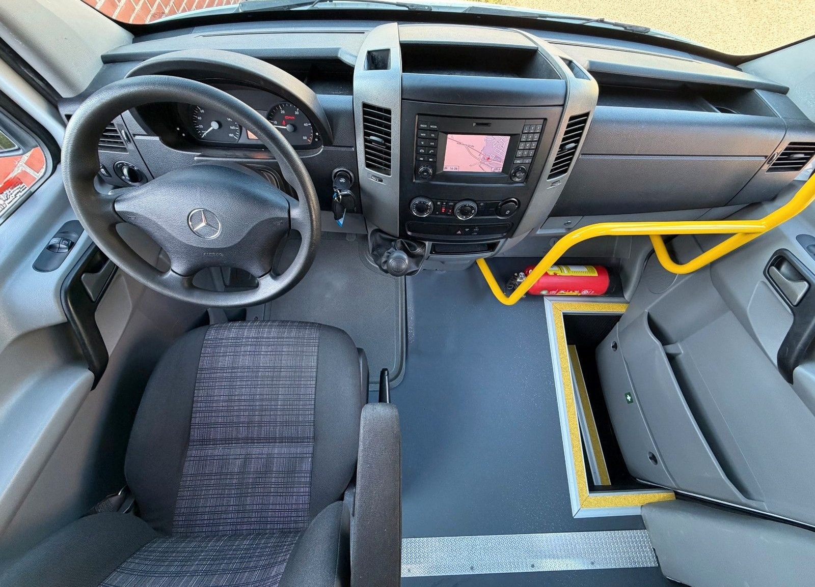 Mercedes-Benz Sprinter 313 Cdi 9Sitze+Rollstuhllift Klima Navi foto 12