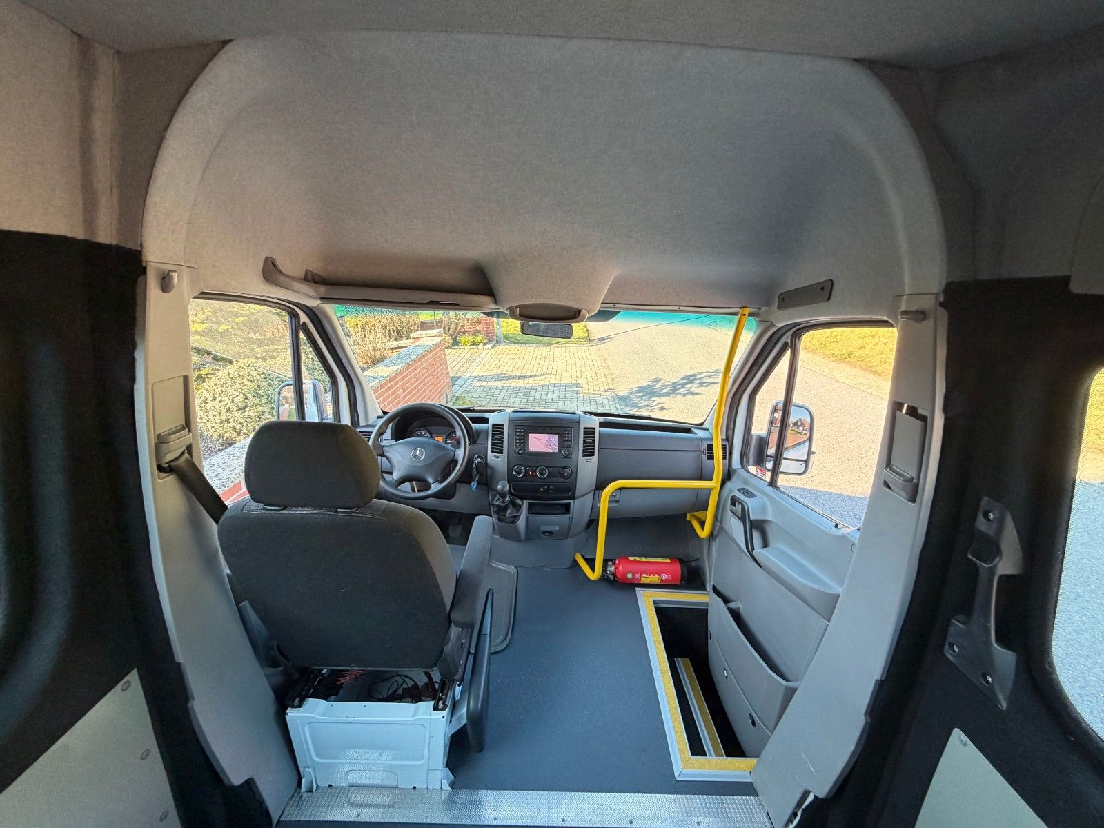 Mercedes-Benz Sprinter 313 Cdi 9Sitze+Rollstuhllift Klima Navi foto 14