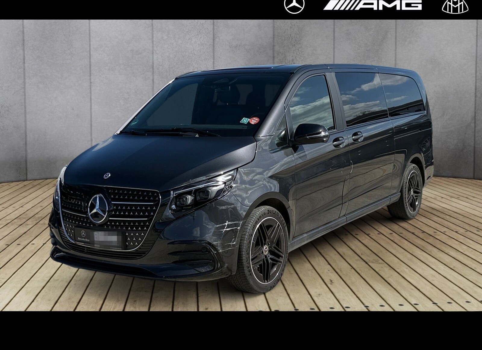 Mercedes-Benz V 300 d 4M Extralang AMG/Verkauf nur an Gewerbe! foto 1