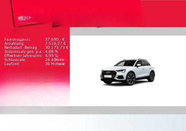 Audi Q3 SUV advanced 40 TFSI quattro 140(190) kW(PS) foto 1