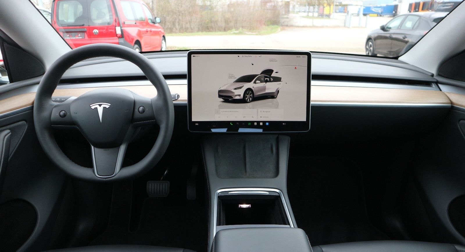 Tesla Model Y Long Range Dual AWD Heckspoiler Leder foto 7