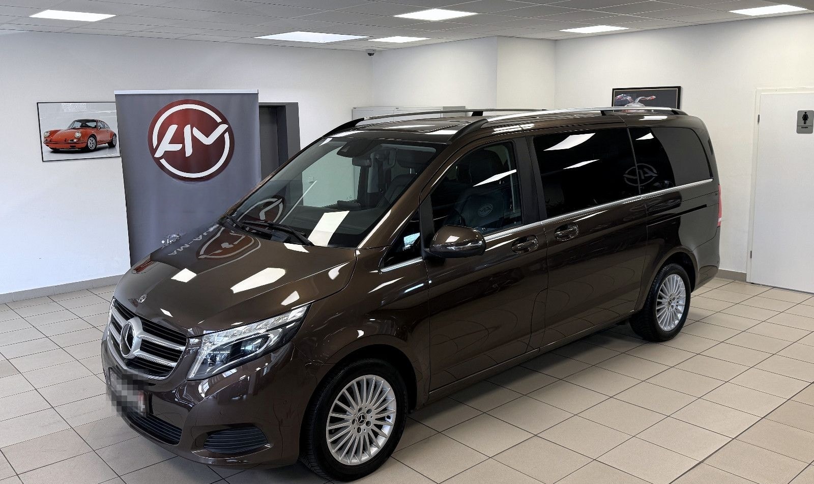 Mercedes-Benz V 220d Avantgarde Lang *8Sitzer*ACC*AHK*360°Kam foto 17