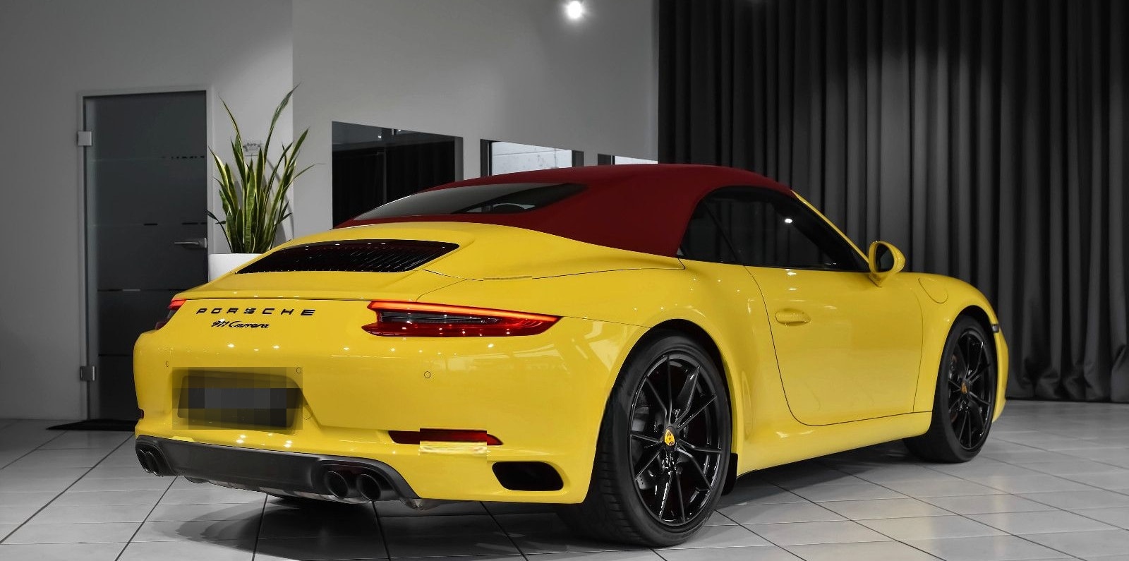 Porsche 991.2 Cabriolet * Racinggelb* Chrono* LED* foto 14