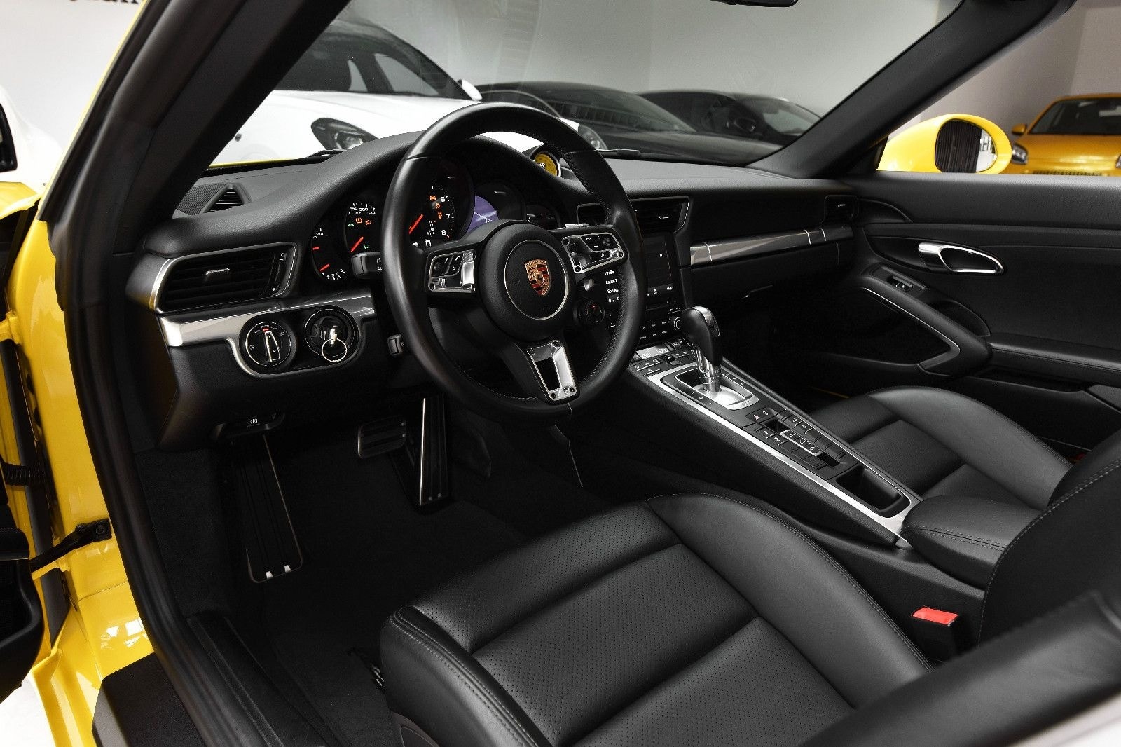 Porsche 991.2 Cabriolet * Racinggelb* Chrono* LED* foto 3