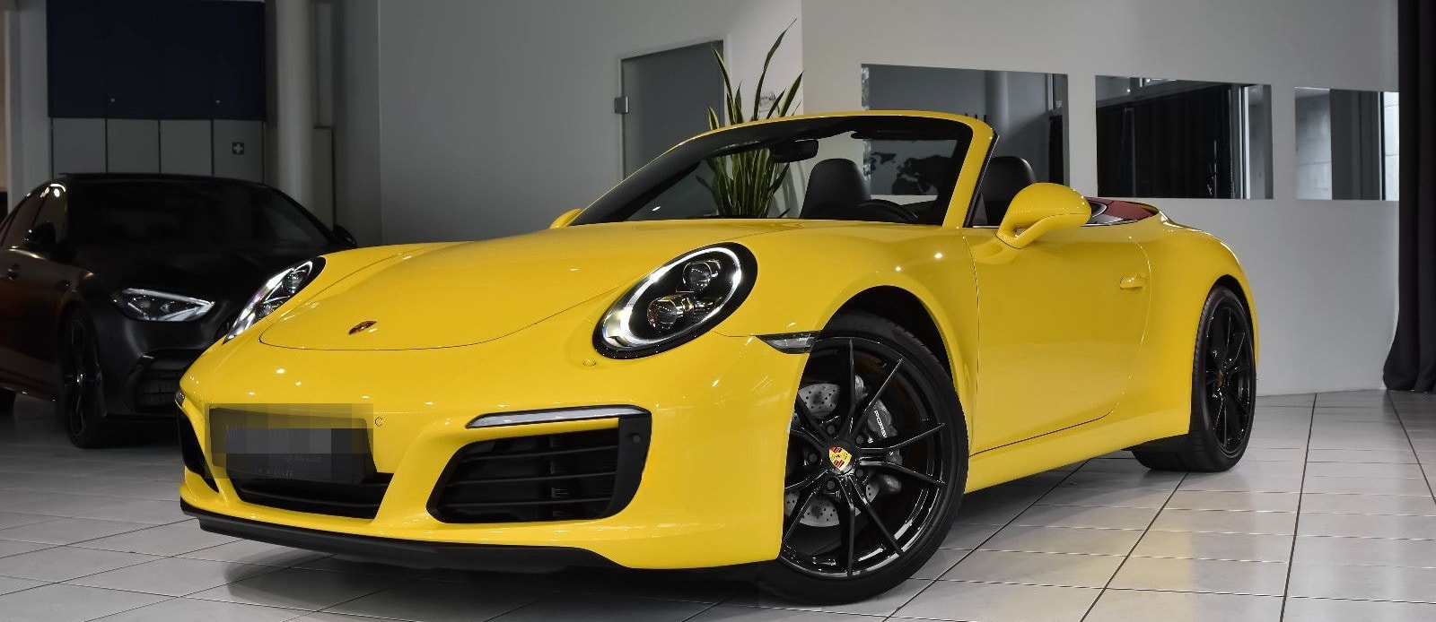 Porsche 991.2 Cabriolet * Racinggelb* Chrono* LED* foto 4