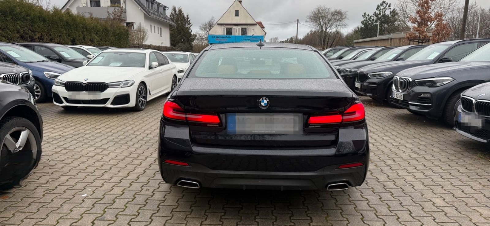 BMW 520d M-Sport*Glasdach*Harman*Kamera*AHK*4 Zonen foto 6