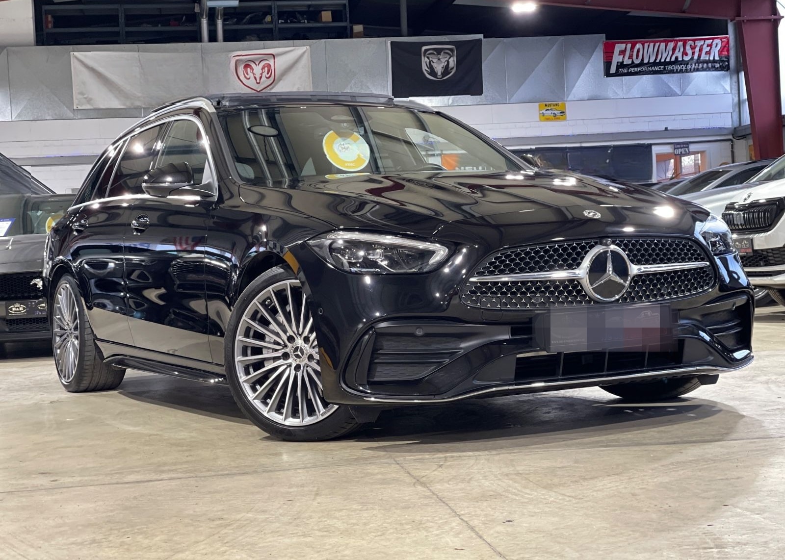 Mercedes-Benz C 180 T-MOD.-AMG-LINE+AHK+SHZ+PANO+360°+GARANTIE foto 7