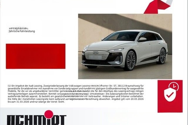 Audi A6 e-tron Avant quattro S line HuD Luftfed. AHK  foto 1