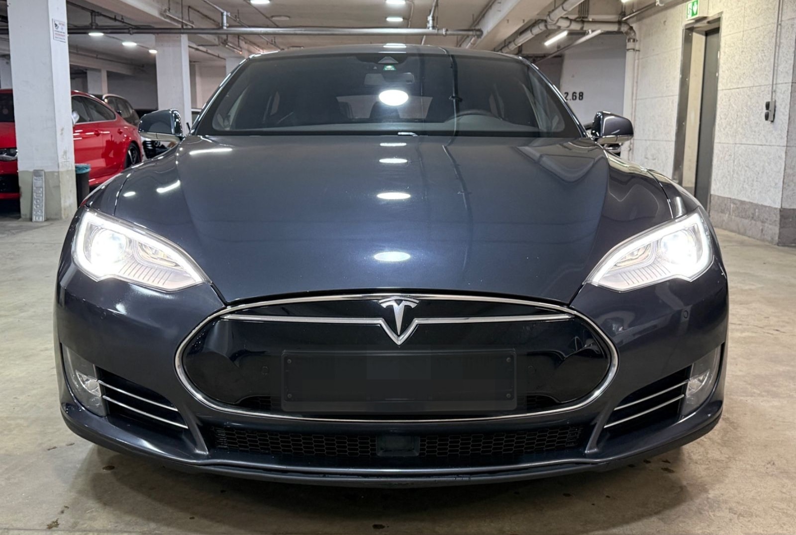 Tesla Model S Dual Navi~Klima~Xenon~Teilleder foto 3