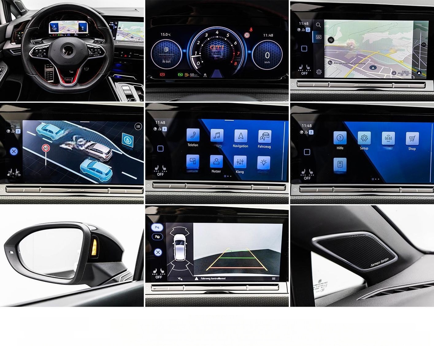 Volkswagen GOLF GTI CLUBSPORT BLACK STYLE/19Z/IQ-L/ACC/H&K foto 22