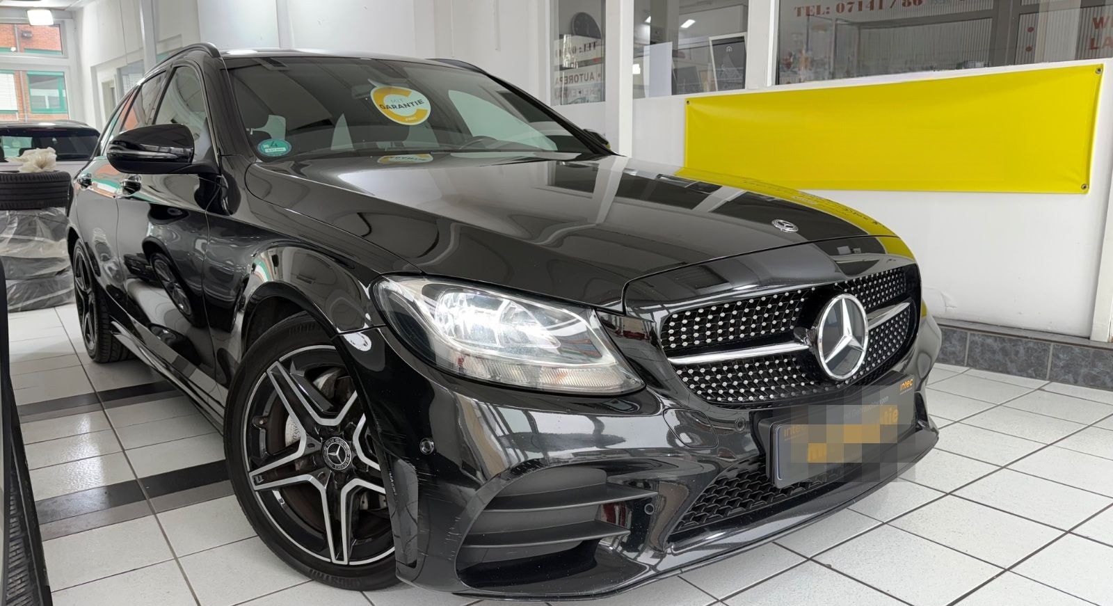 Mercedes-Benz C 220 T d AMG LINE NIGHT PAKET STANDHZ RFK 18ZOL