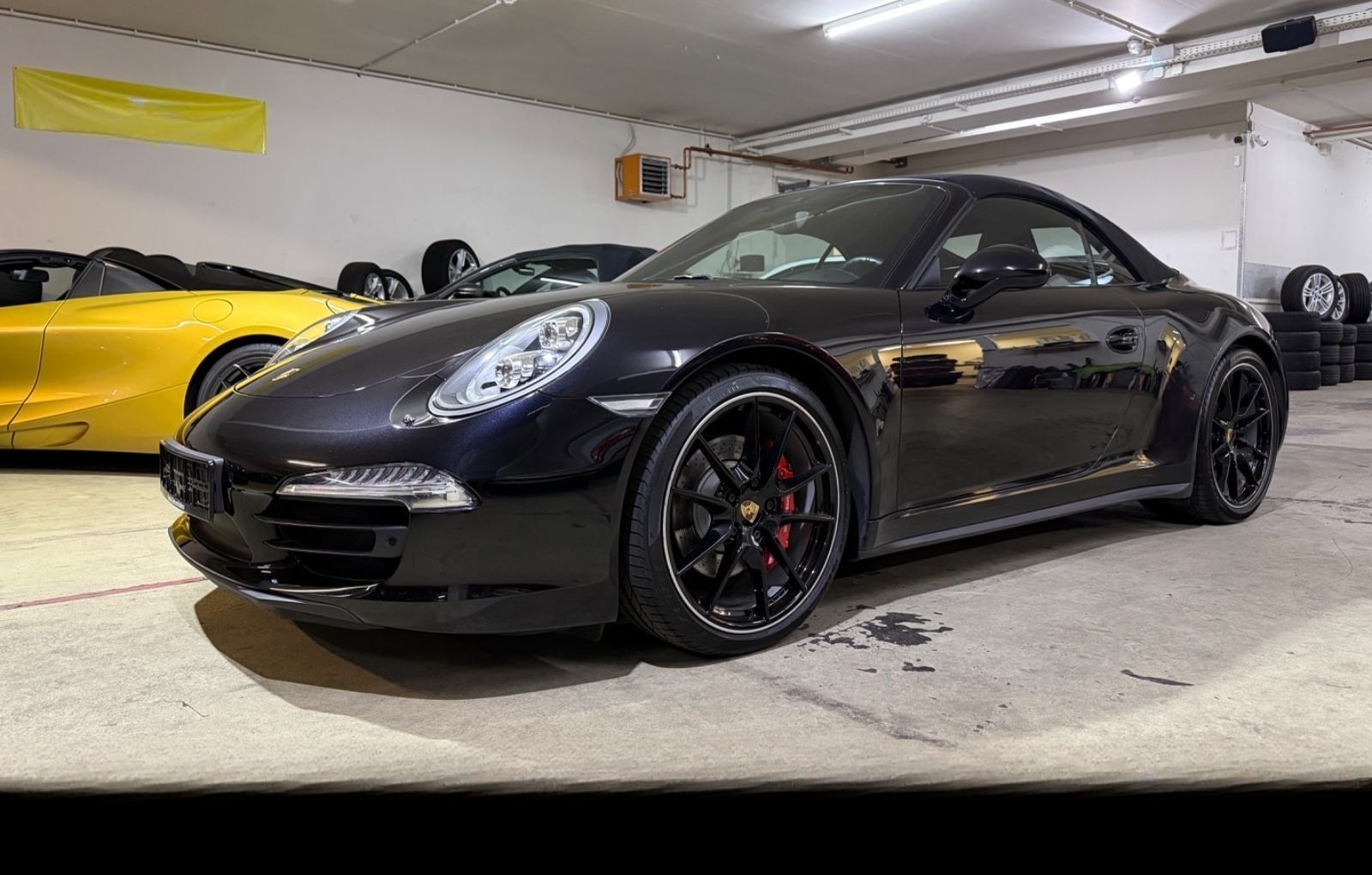 Porsche 911 Carrera 4S Cabrio BRD,LED,SAGA,PZ-Scheckheft foto 2