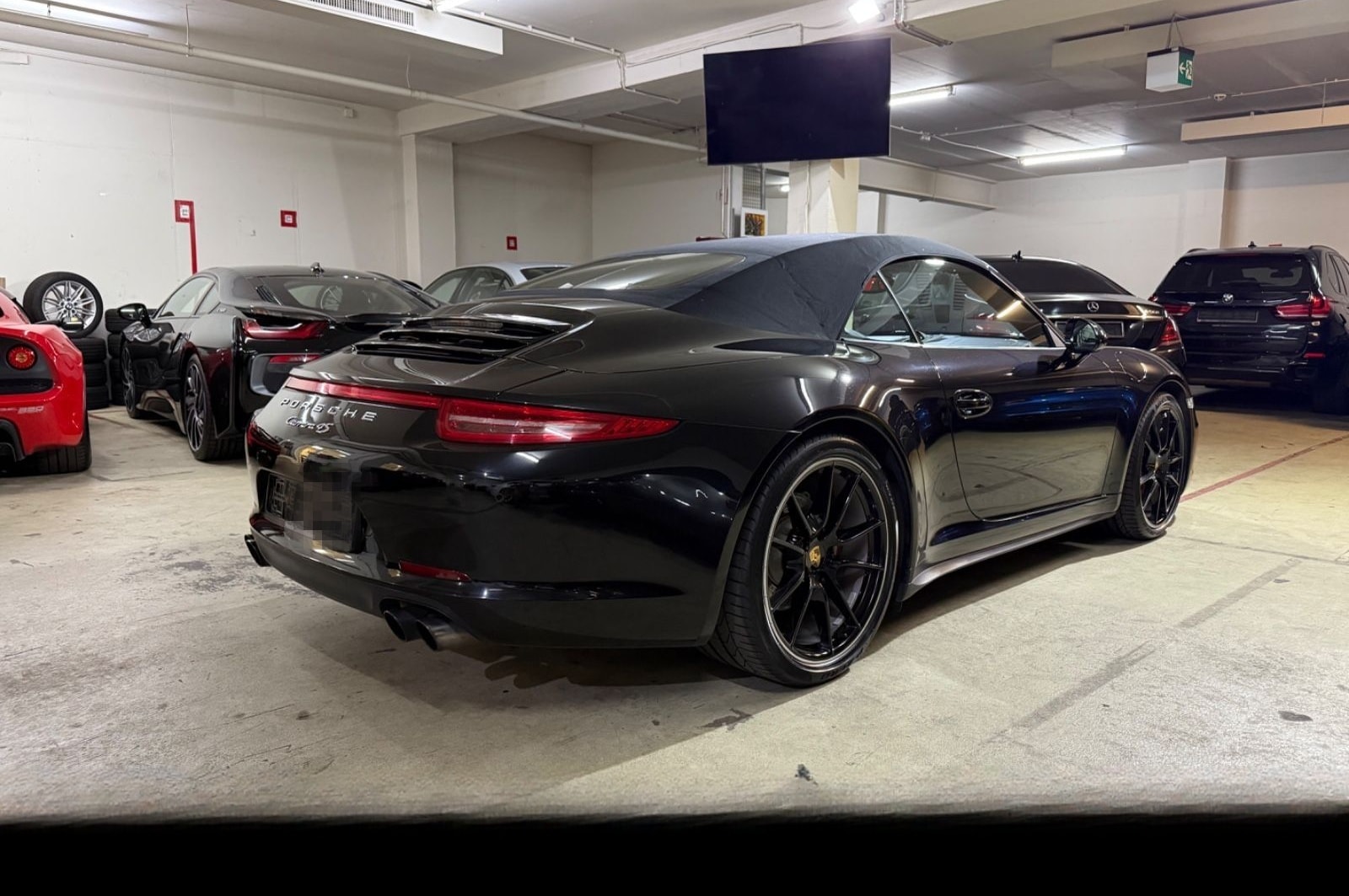 Porsche 911 Carrera 4S Cabrio BRD,LED,SAGA,PZ-Scheckheft foto 15