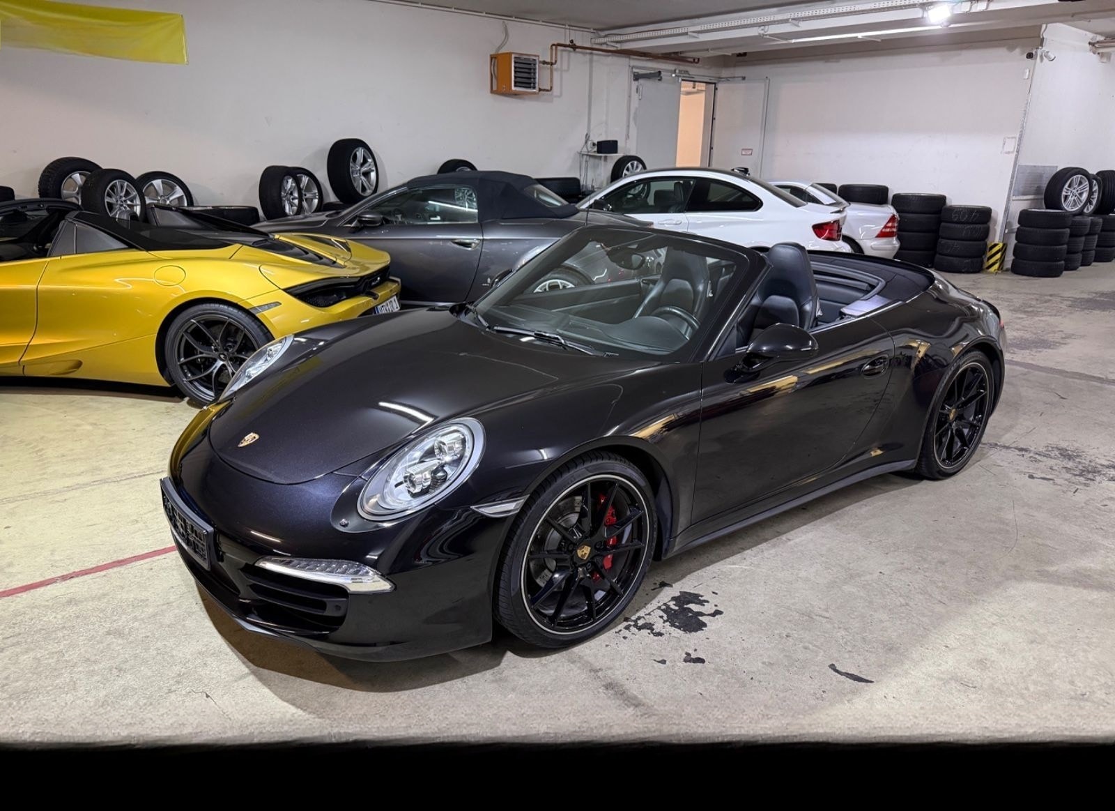 Porsche 991 Carrera 4S Cabrio BRD,LED,SAGA,PZ-Scheckheft foto 14