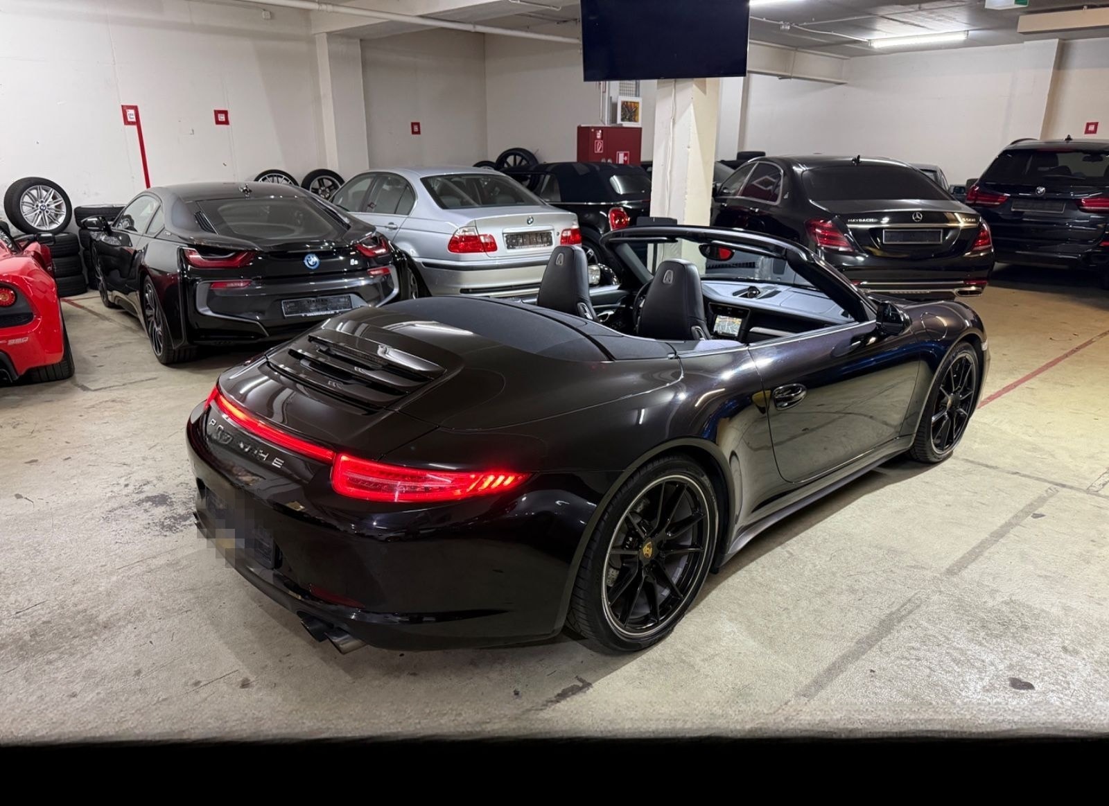 Porsche 991 Carrera 4S Cabrio BRD,LED,SAGA,PZ-Scheckheft foto 3