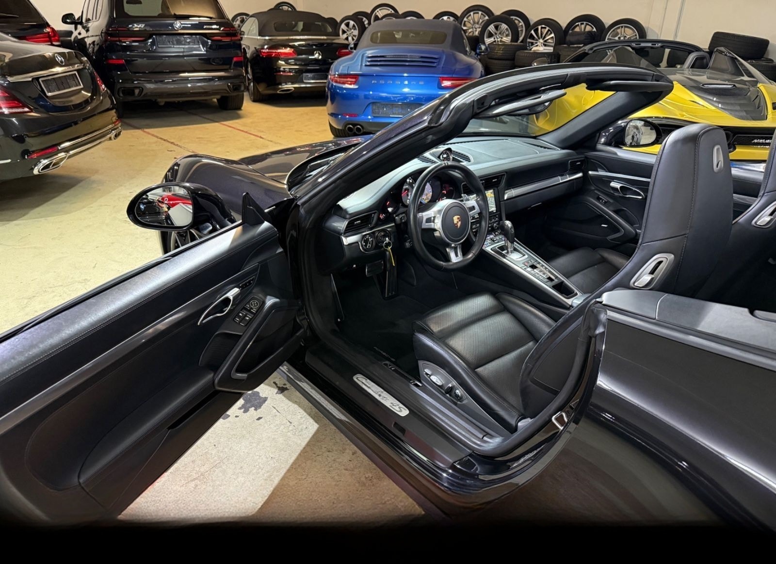 Porsche 991 Carrera 4S Cabrio BRD,LED,SAGA,PZ-Scheckheft foto 9