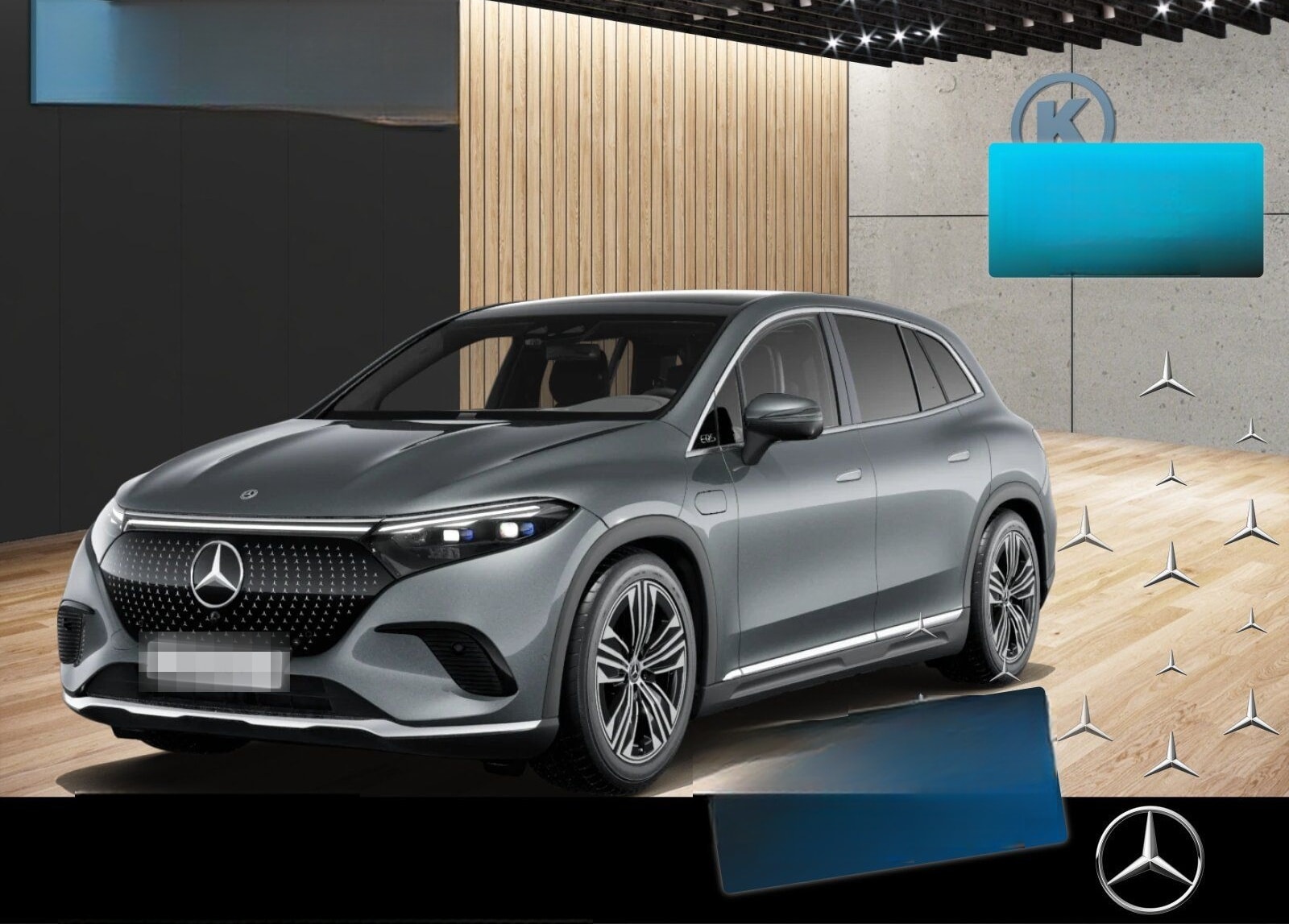 Mercedes-Benz EQS 450+ SUV *AHK*HA-LENK*MEMO*PANO*360°KAM*LED* foto 1