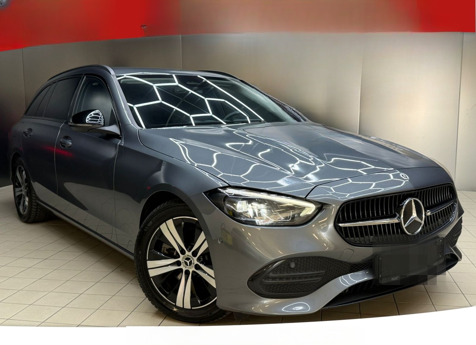 Mercedes-Benz C 200 d T 9G Avantg NIGHT+LEDER+LED+NAVI+SHZ+KAM foto 1