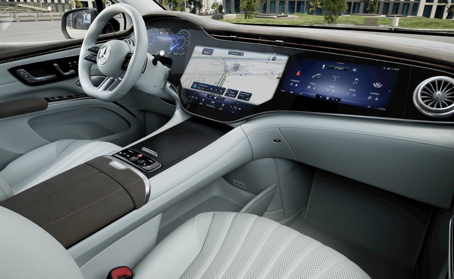 Mercedes-Benz EQS 450 SUV 4M AMG-PREMIUM*Burmester*360°*HeadUp foto 5