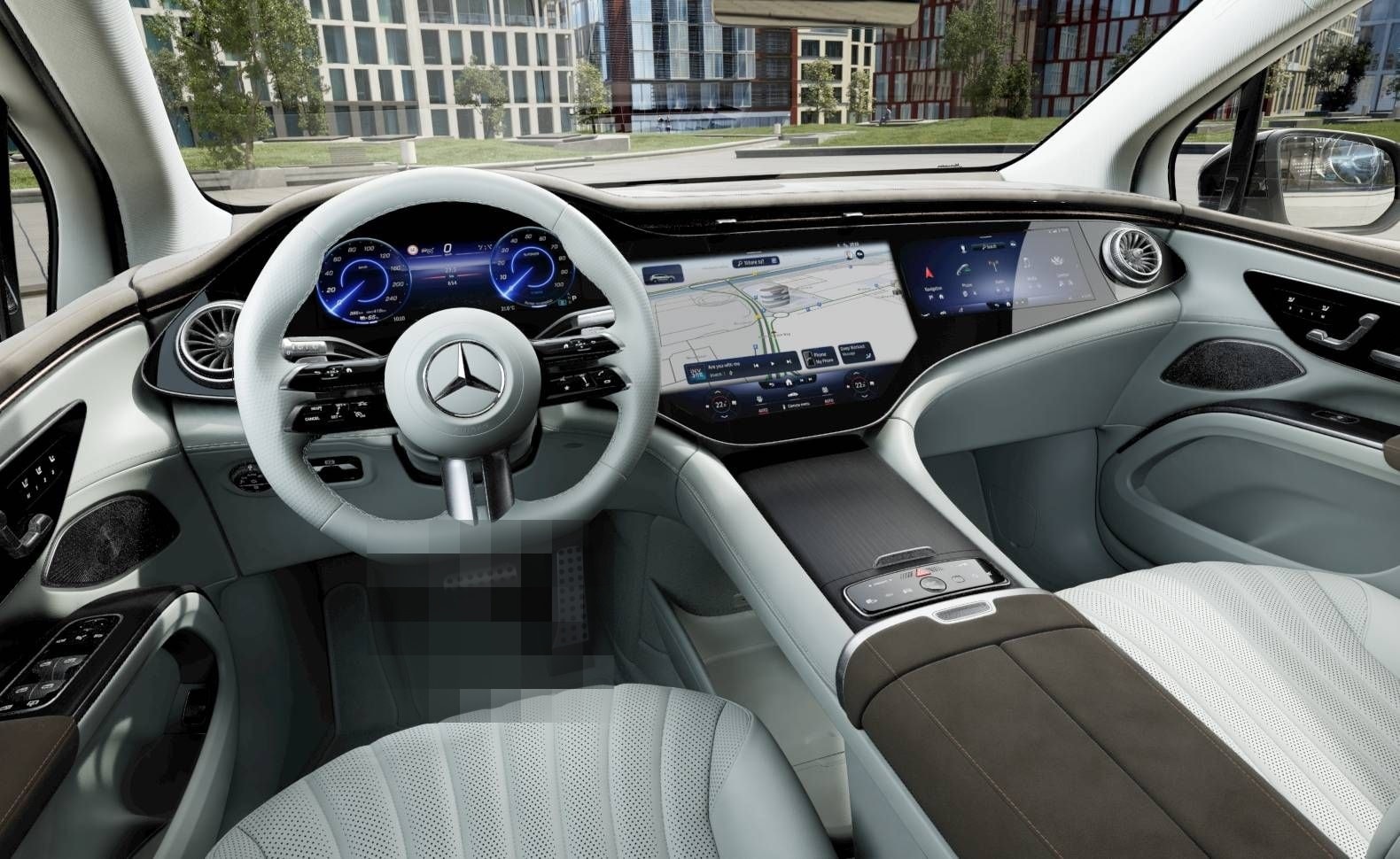 Mercedes-Benz EQS 450 SUV 4M AMG-PREMIUM*Burmester*360°*HeadUp foto 7