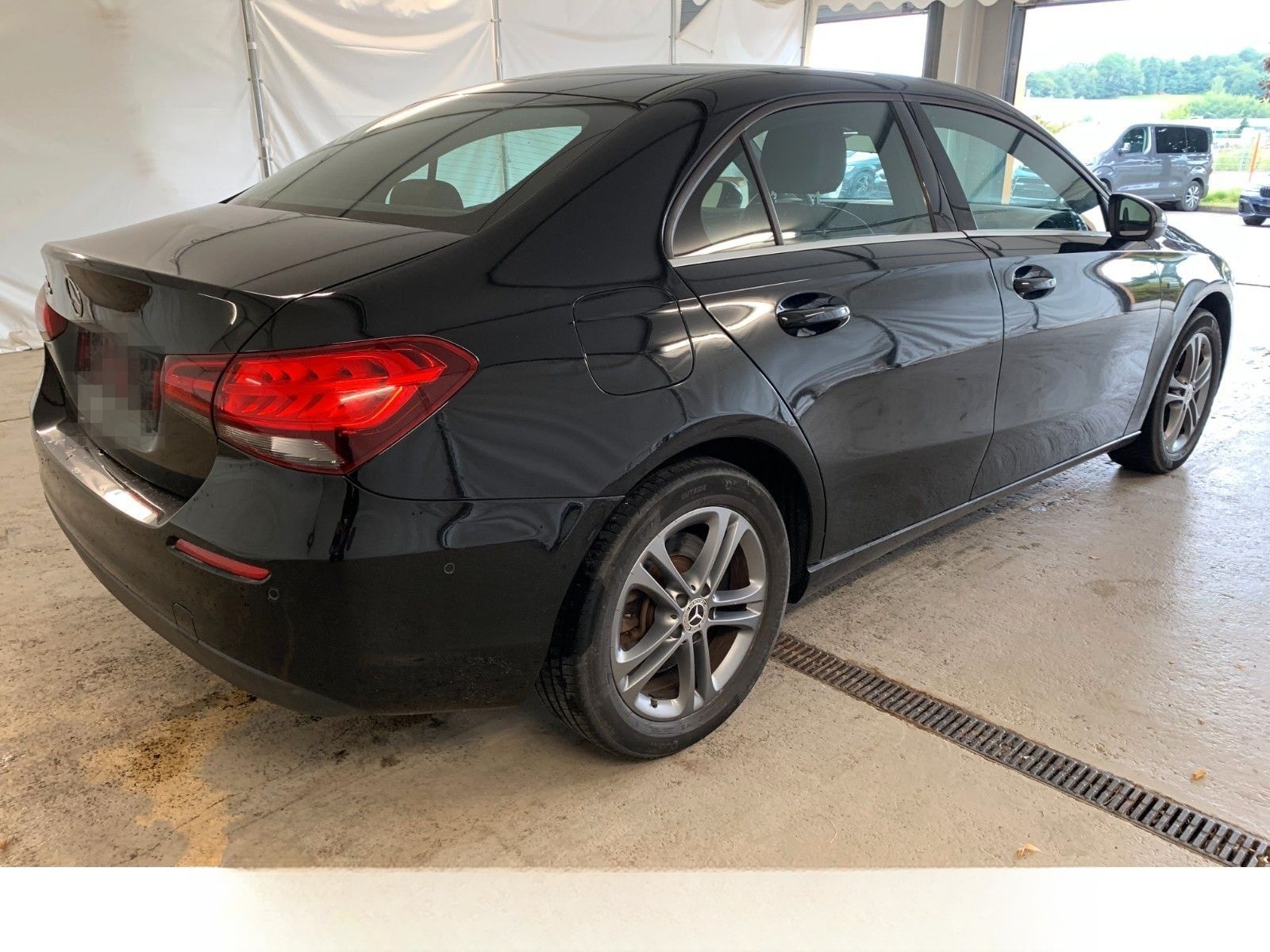 Mercedes-Benz A 250 e Kam Stufenheck Limousine Teilleder Navi foto 2