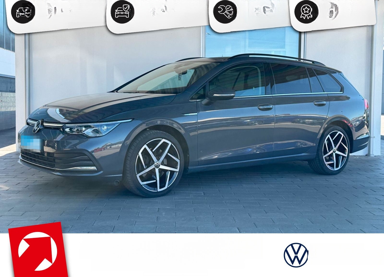 Volkswagen Golf Variant Style 2.0 TDI DSG AHK MATRIX RFK AC foto 1