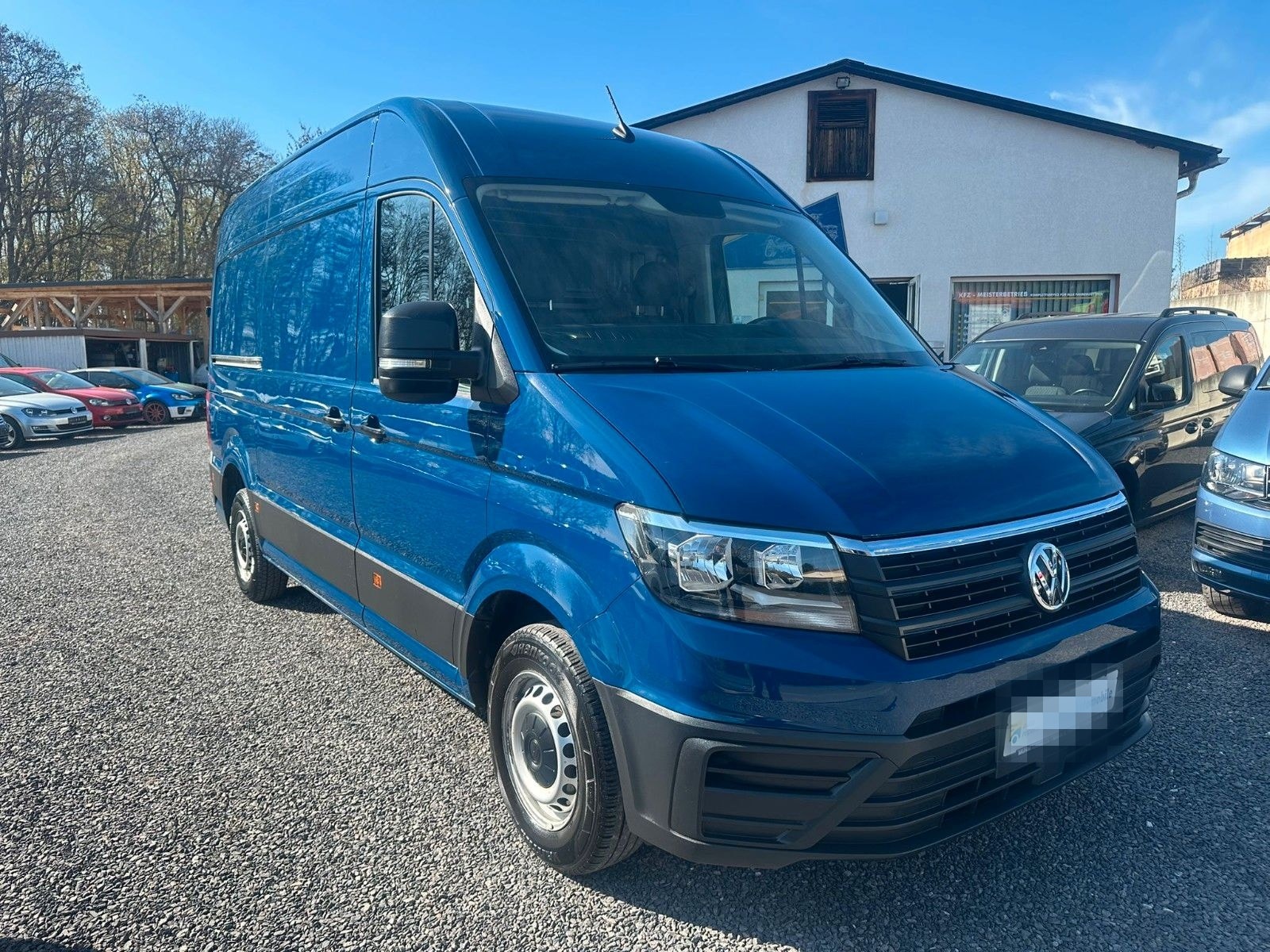 Volkswagen Crafter Kasten 35 mittellang Hochdach AHK KLIMA foto 3