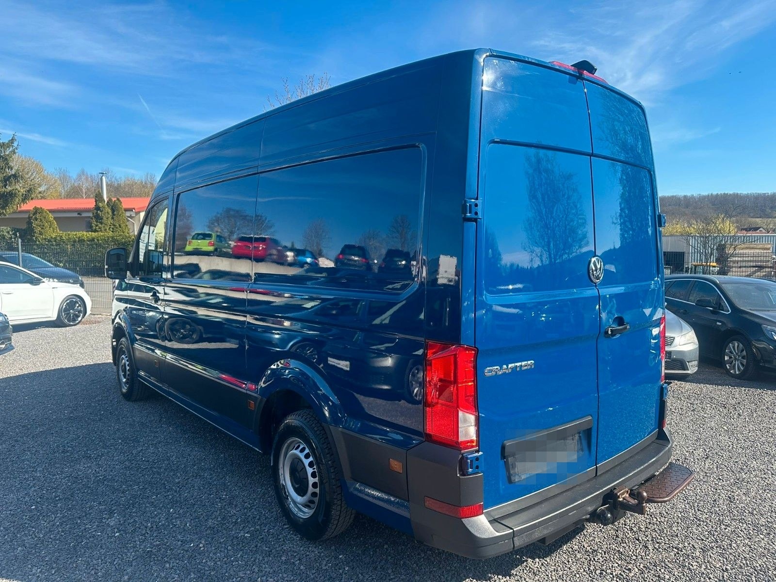 Volkswagen Crafter Kasten 35 mittellang Hochdach AHK KLIMA foto 6