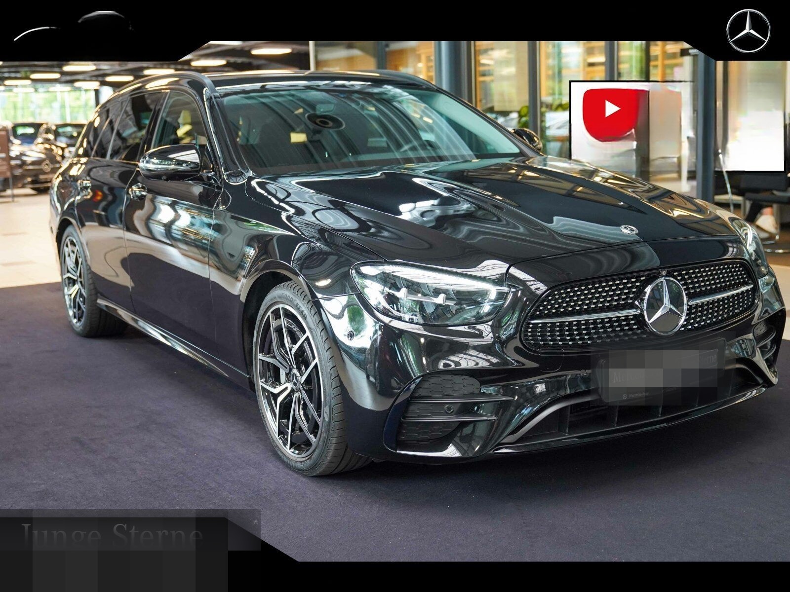 Mercedes-Benz E 220 d T AMG Line Night Totwinkel 360° CarPlay foto 1