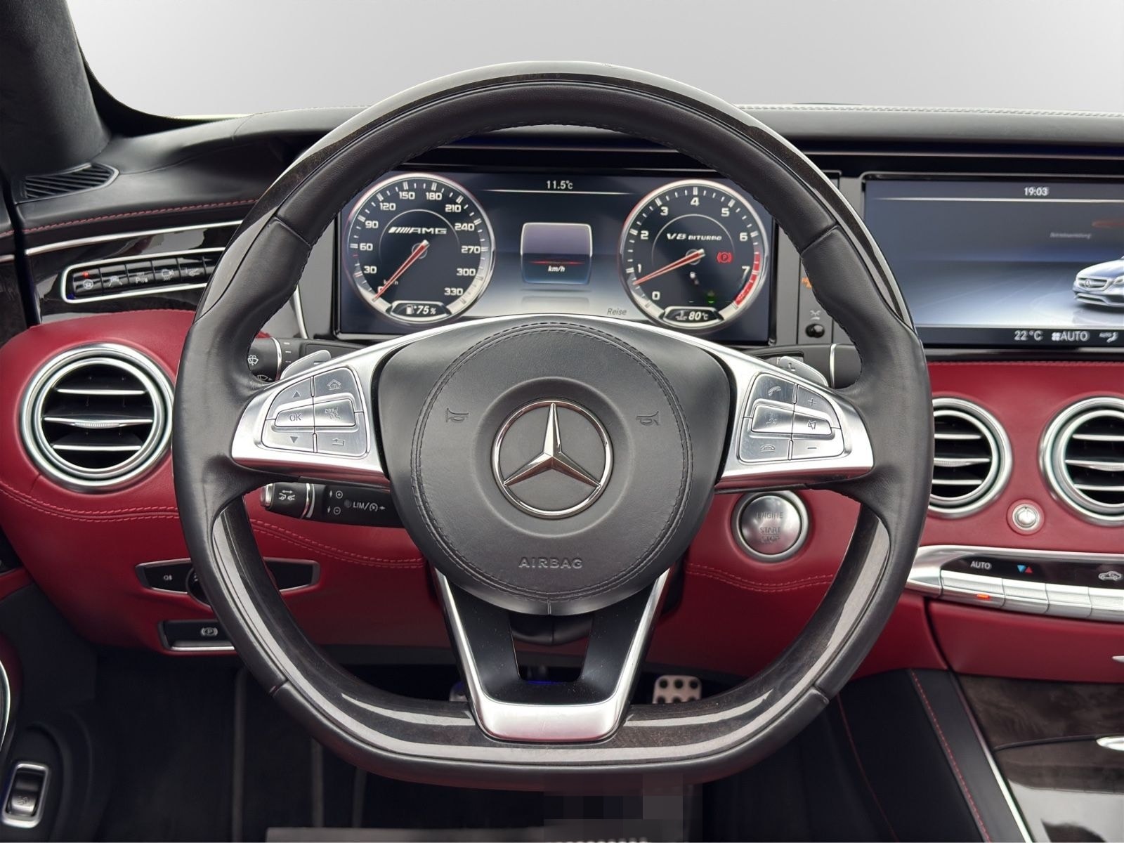 Mercedes-Benz S 63 AMG Cabrio *EXKLUSIV*DESIGNO*AIRSCARF*BURM* foto 17