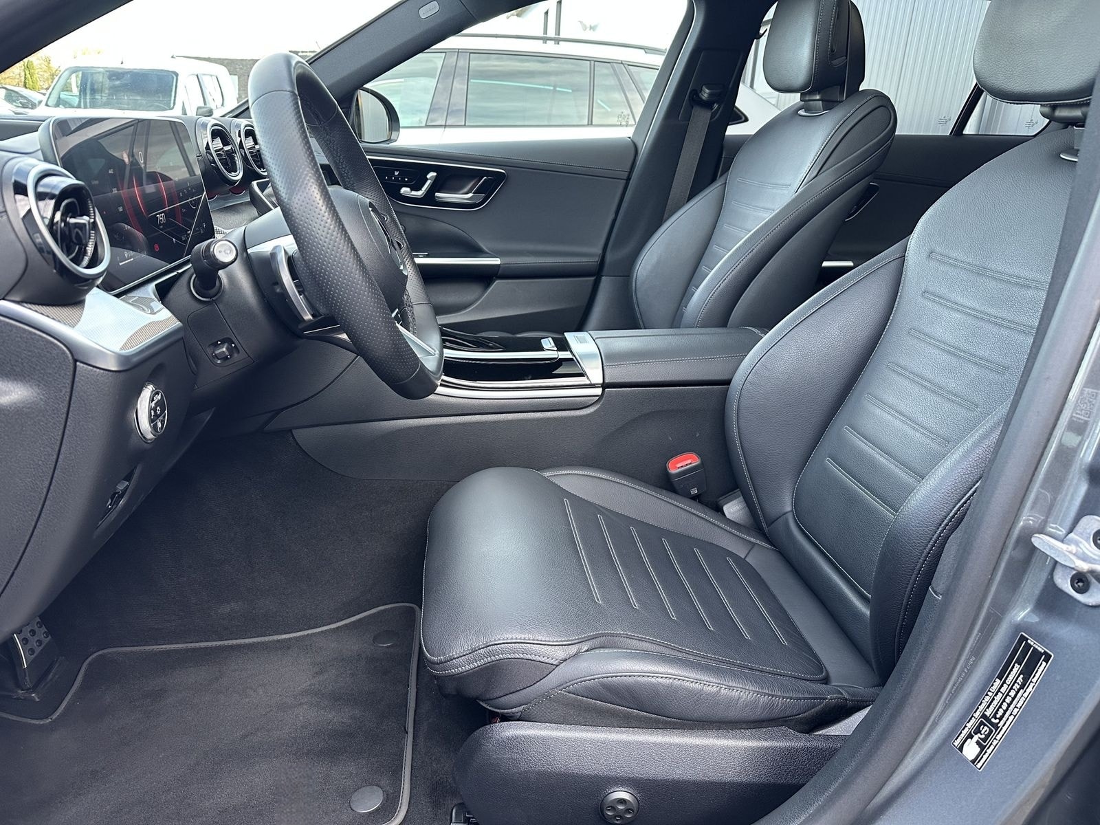 Mercedes-Benz C 220d T AMG-Line NAV+LED+360°+HEADUP+PANO+VCOCK foto 9