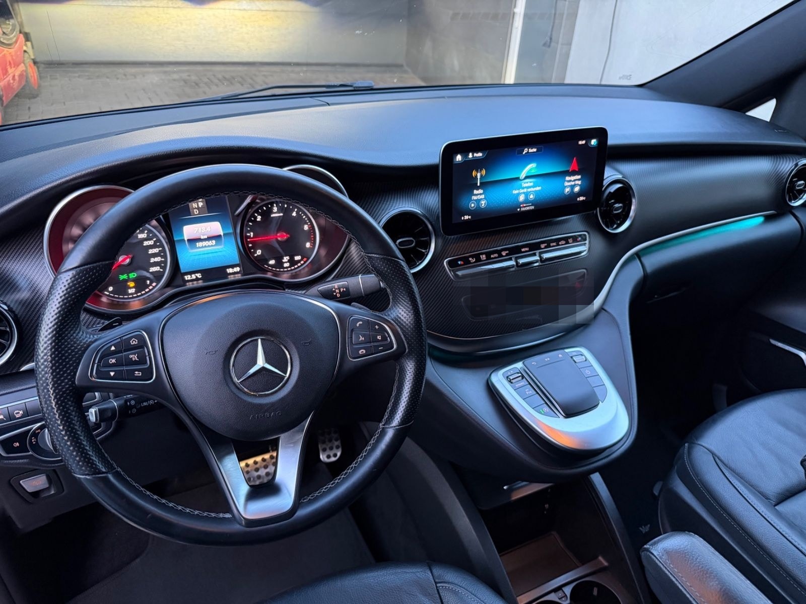 Mercedes-Benz V 300 d Lang Amg Line Service Neu AHK 7xPlatz foto 8