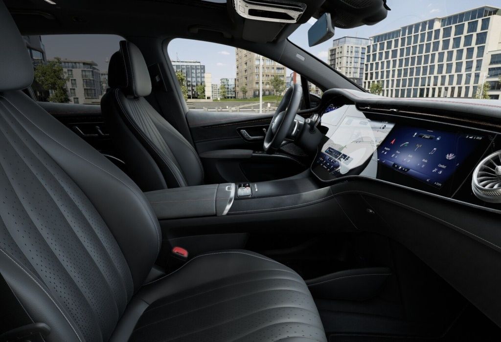 Mercedes-Benz EQS 500 4M SUV AMG-Sport/Pano/Hyper/AIRM/Sitzkli foto 8