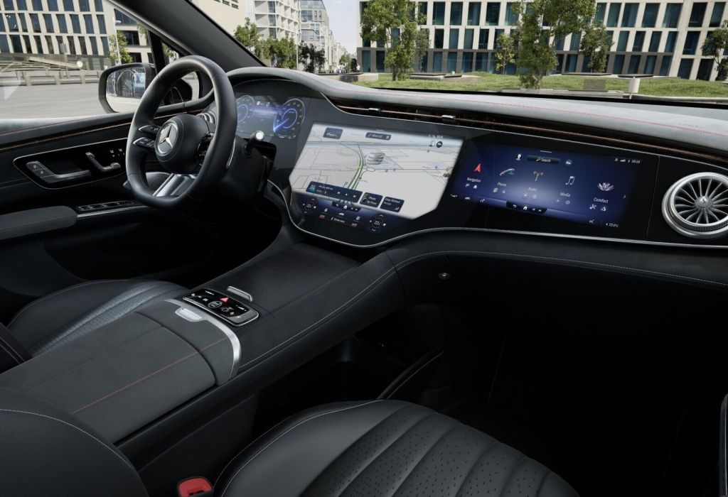 Mercedes-Benz EQS 500 4M SUV AMG-Sport/Pano/Hyper/AIRM/Sitzkli foto 9