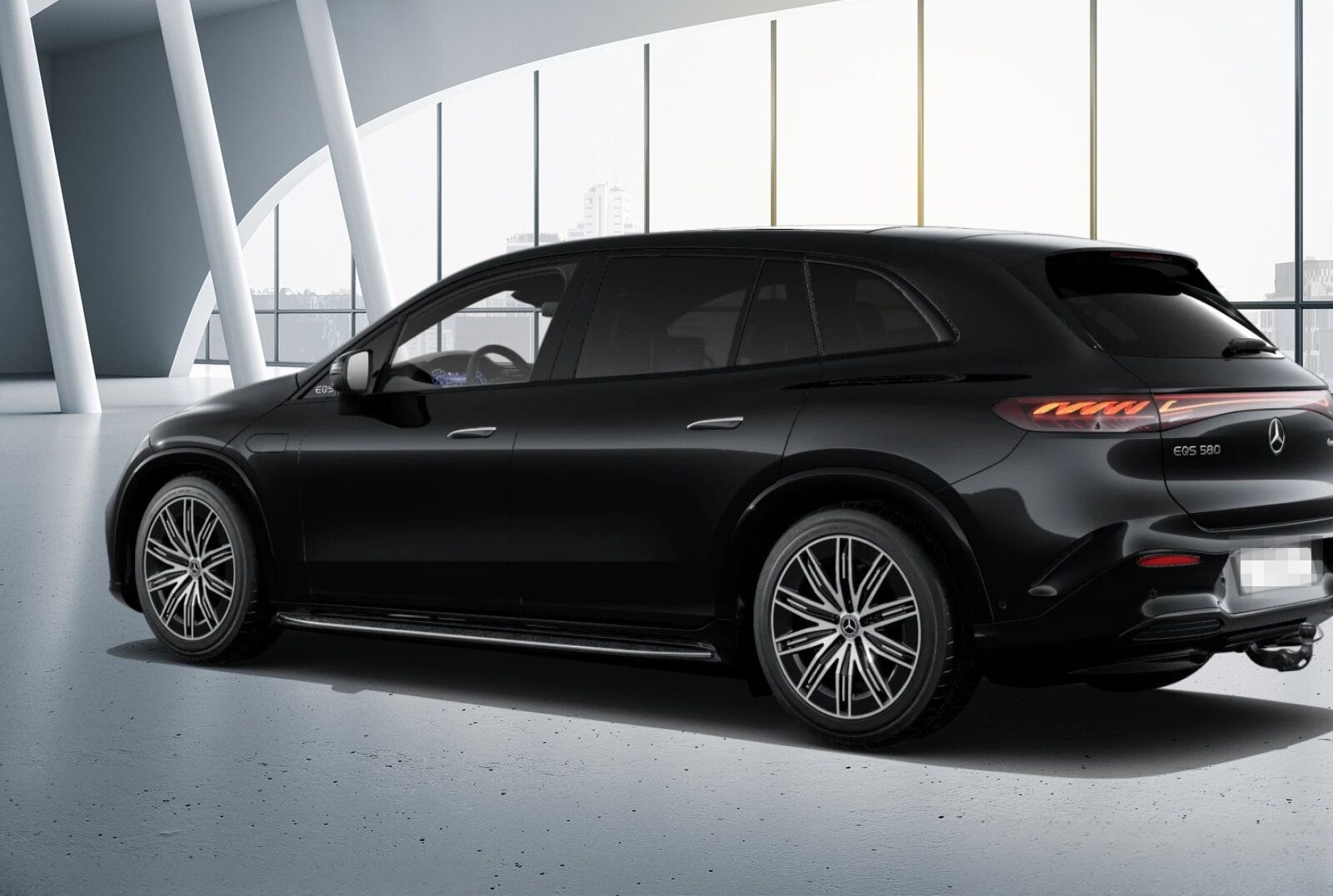 Mercedes-Benz EQS 580 4M SUV AMG Night Hyperscreen AHK Pano foto 12