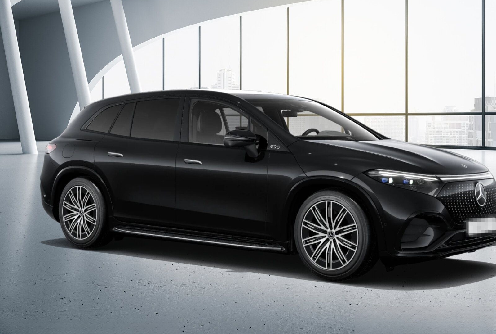 Mercedes-Benz EQS 580 4M SUV AMG Night Hyperscreen AHK Pano foto 4