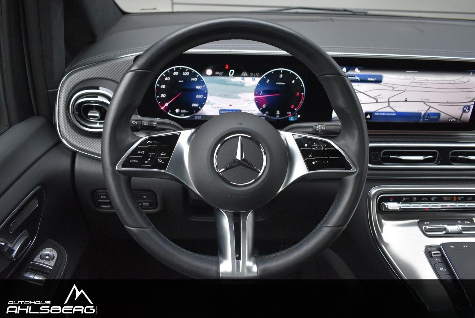Mercedes-Benz V 300 d 4M EXCLUSIVE AMG DIST/360°/PANO/STAND/AI foto 14