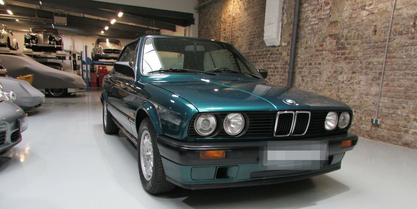 BMW 318i E30 1992 Cabriolet wenig Km seltene Farbe foto 9