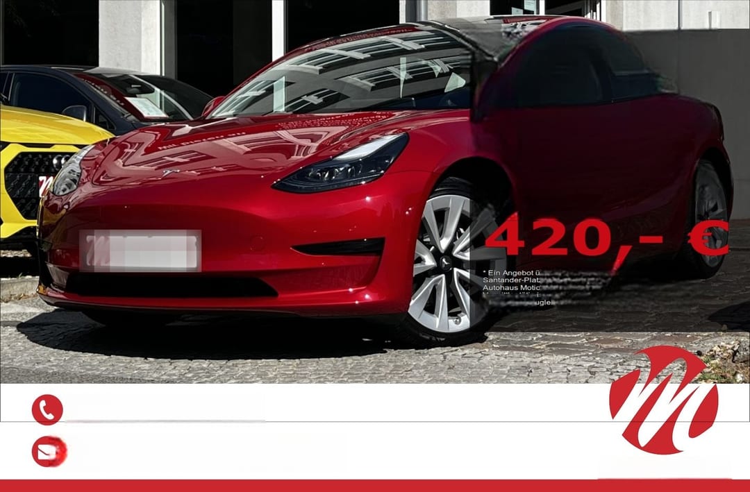 Tesla Model 3 MJ2023 Standard Range 2022