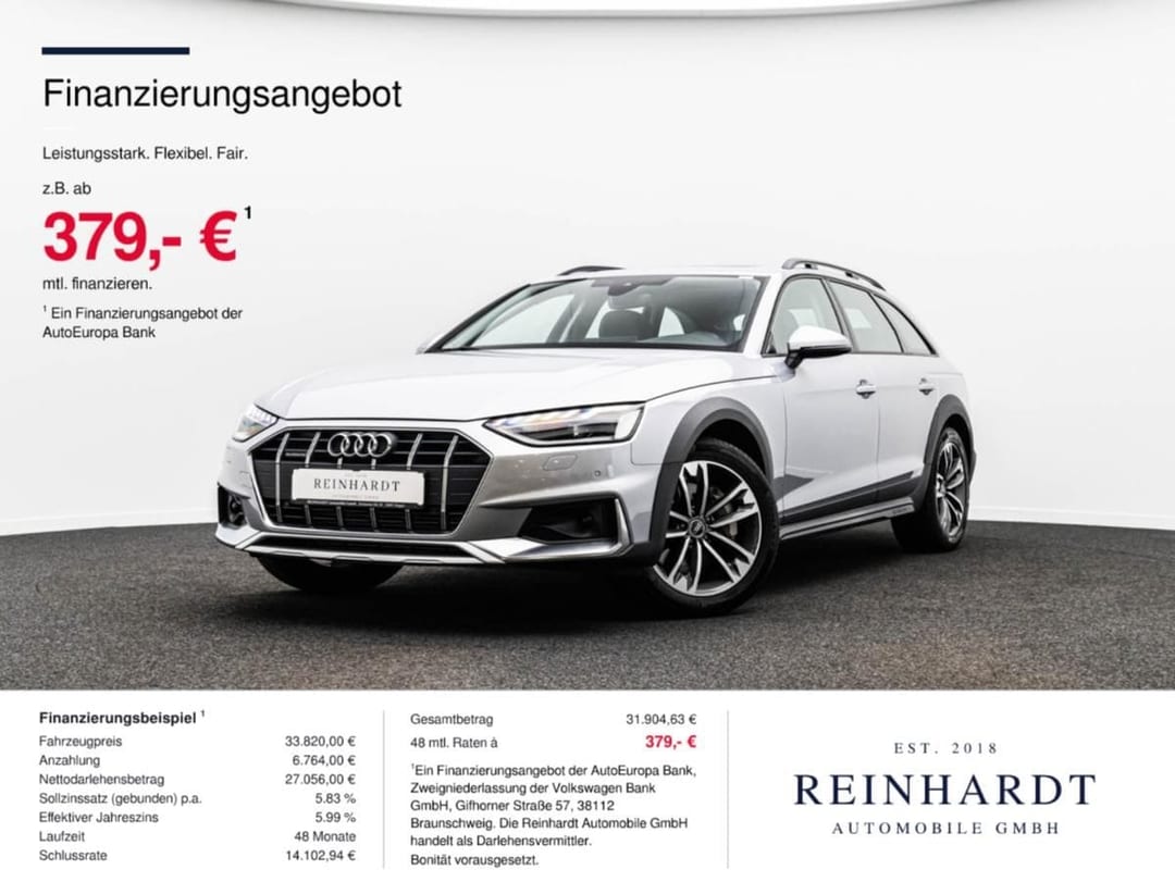 Audi A4 ALLROAD 45TFSi Q 2022