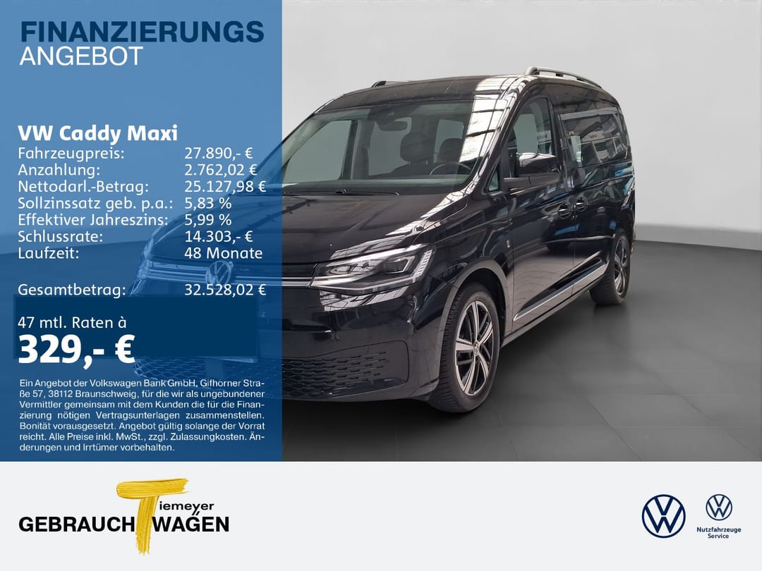 Volkswagen Caddy Maxi 1.5 TSI STYLE 2023
