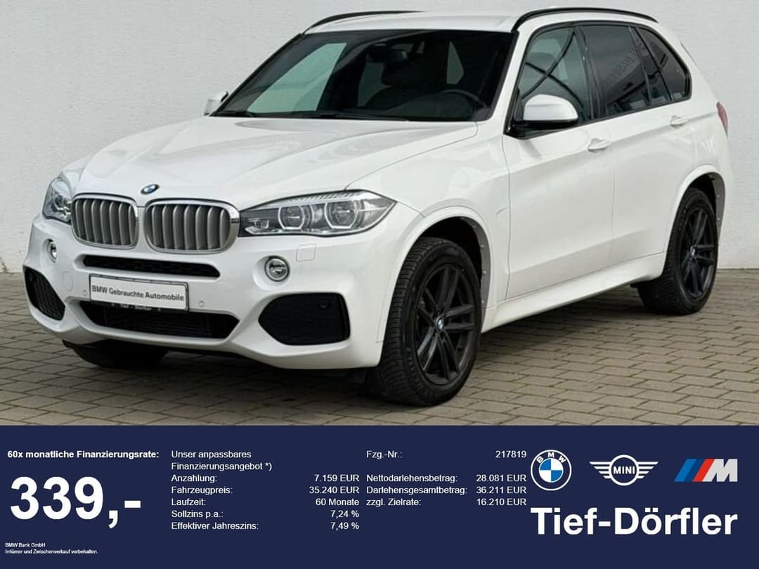 BMW X5 xDrive40d M Sport 2018
