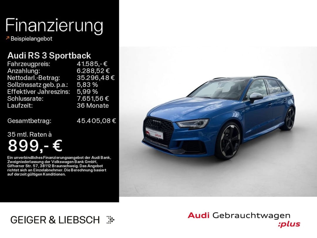 Audi RS 3 Sportback 2020