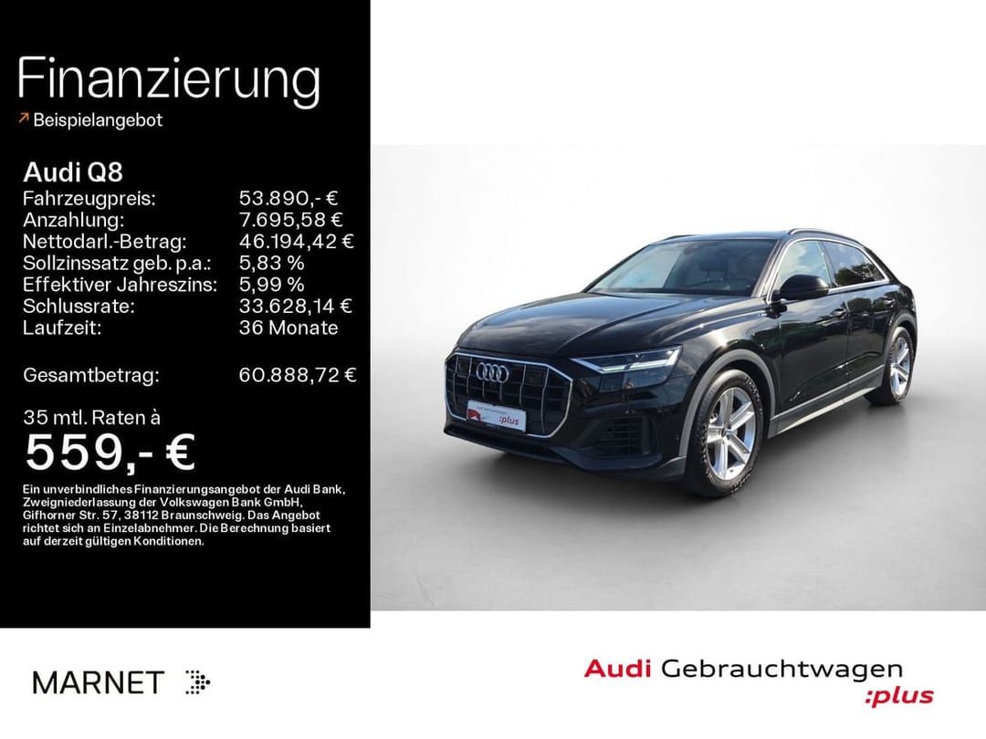 Audi Q8 SUV 55 TFSI QUATTRO TIPTRONIC 2022