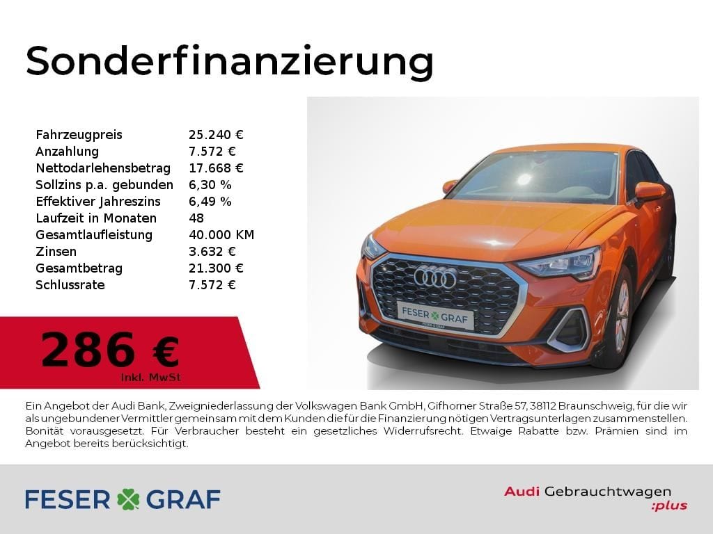 Audi Q3 Sportback 35 TDI S tronic 2021