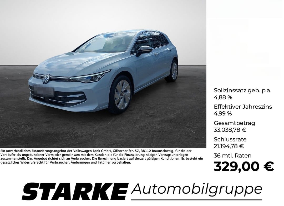 Volkswagen Golf 1.5 eTSI DSG Energy 2025