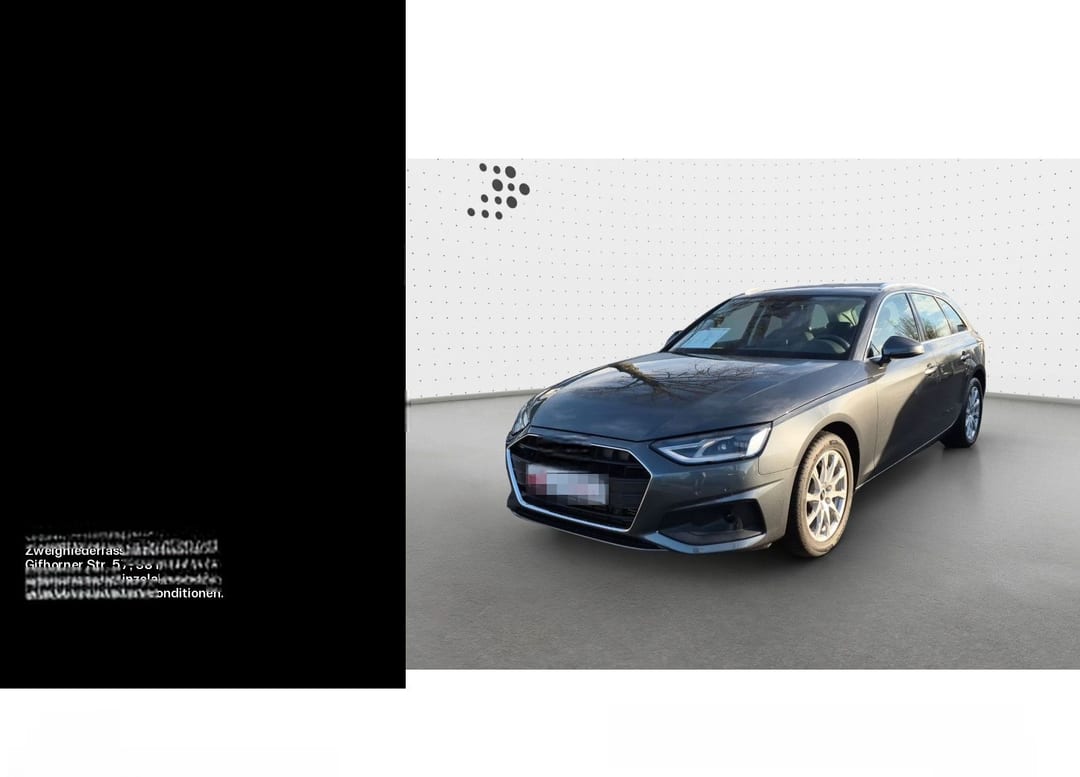 Audi A4 Avant 40 TFSI S tro 2022