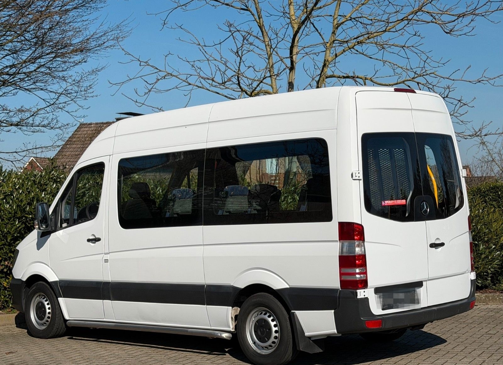 Mercedes-Benz Sprinter 313 Cdi 9Sitze+Rollstuhllift Klima Navi foto 2