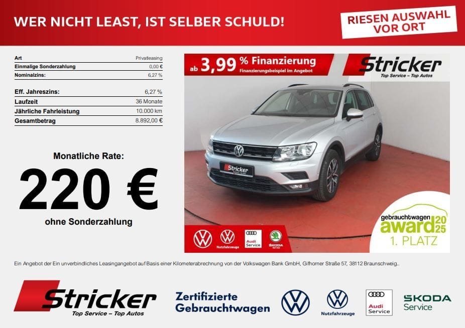 Volkswagen Tiguan 2.0TSI DSG 4M 220 2021