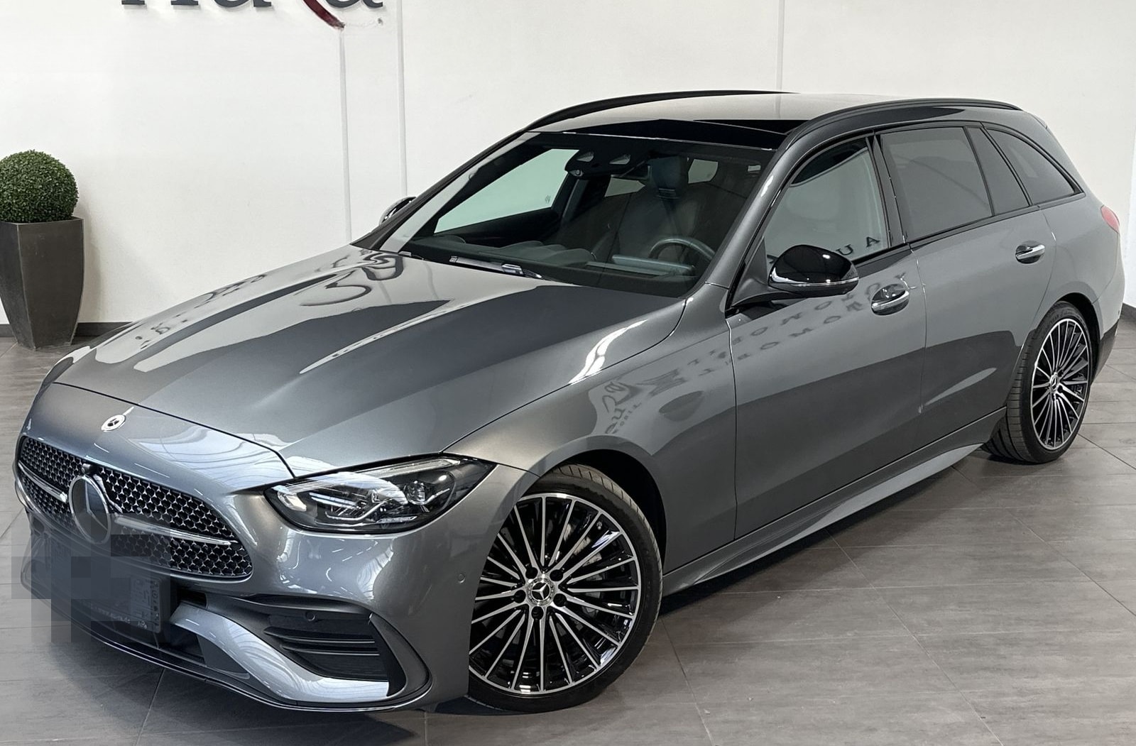 Mercedes-Benz C 220d T AMG-Line NAV+LED+360°+HEADUP+PANO+VCOCK foto 1